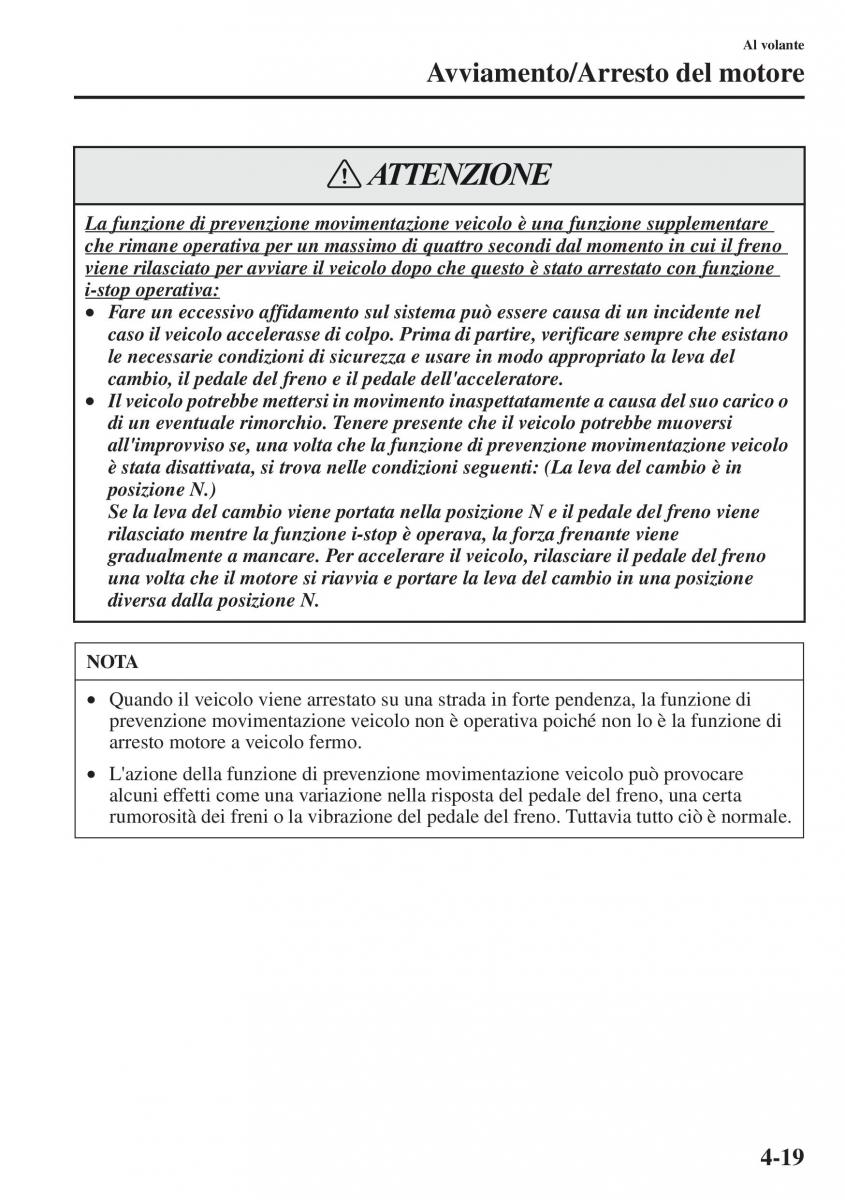 Mazda CX 5 manuale del proprietario / page 156