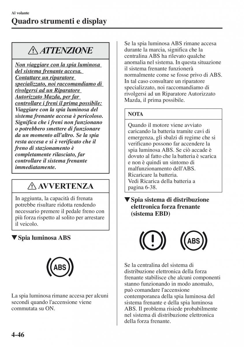 Mazda CX 5 manuale del proprietario / page 183