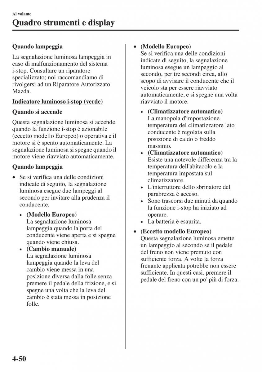 Mazda CX 5 manuale del proprietario / page 187