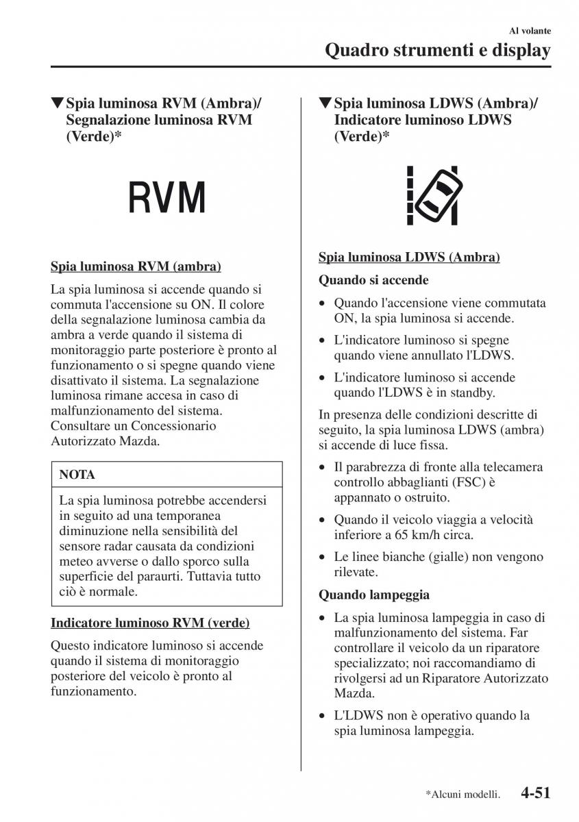 Mazda CX 5 manuale del proprietario / page 188