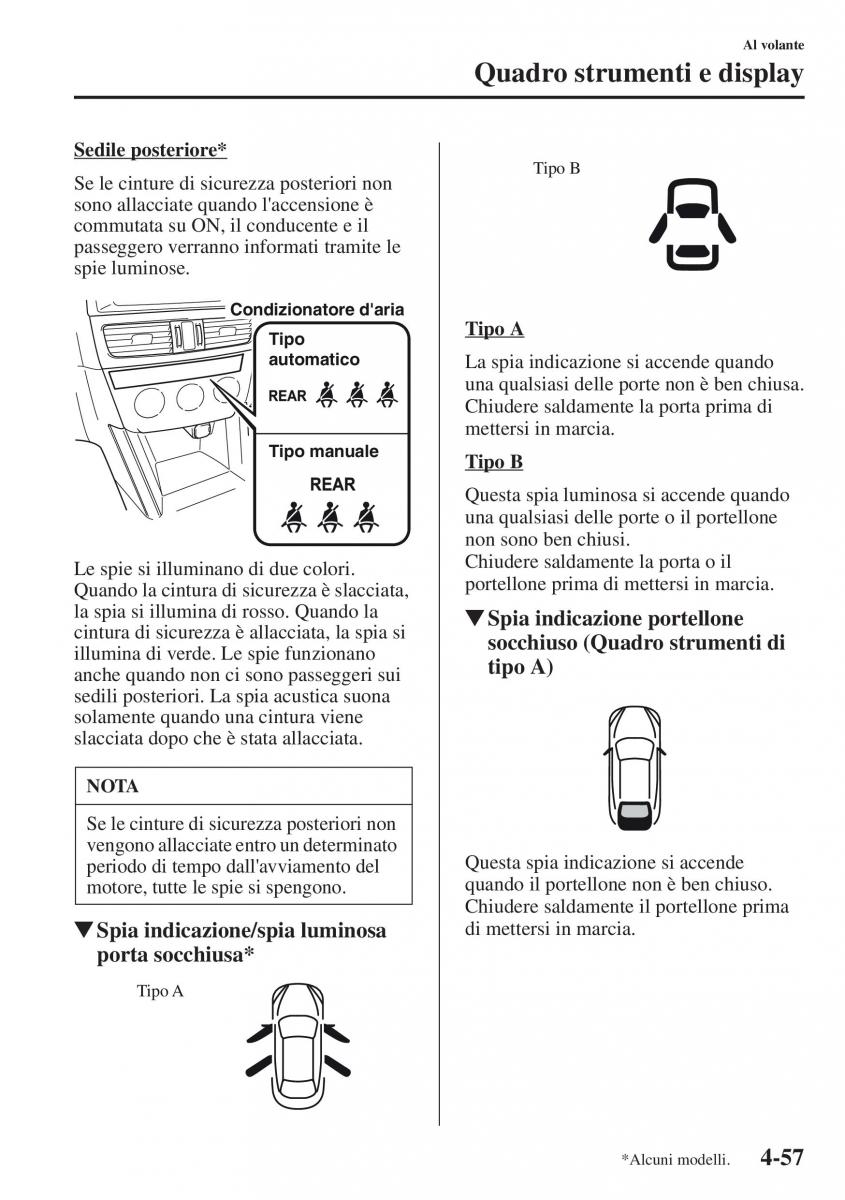 Mazda CX 5 manuale del proprietario / page 194