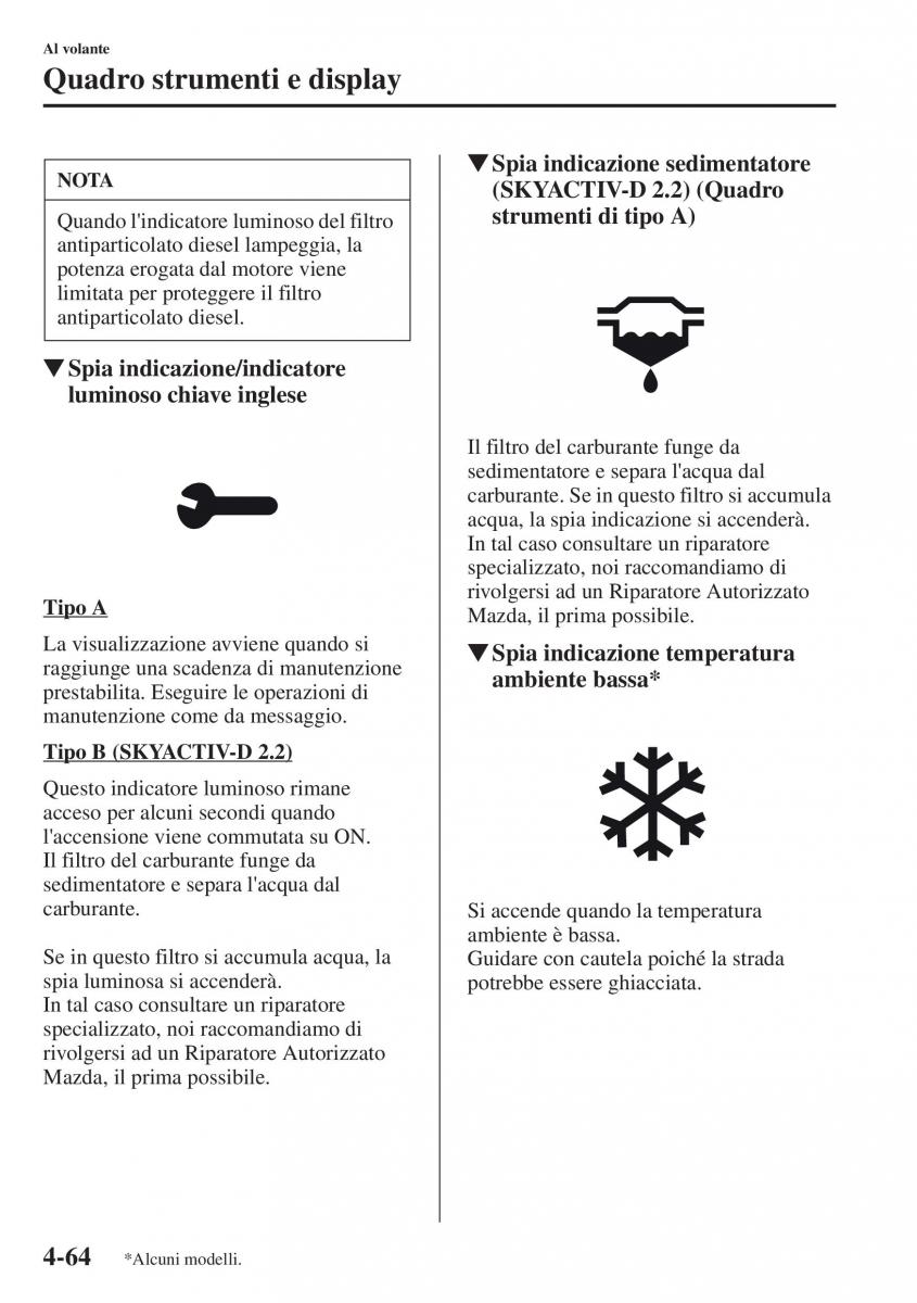 Mazda CX 5 manuale del proprietario / page 201