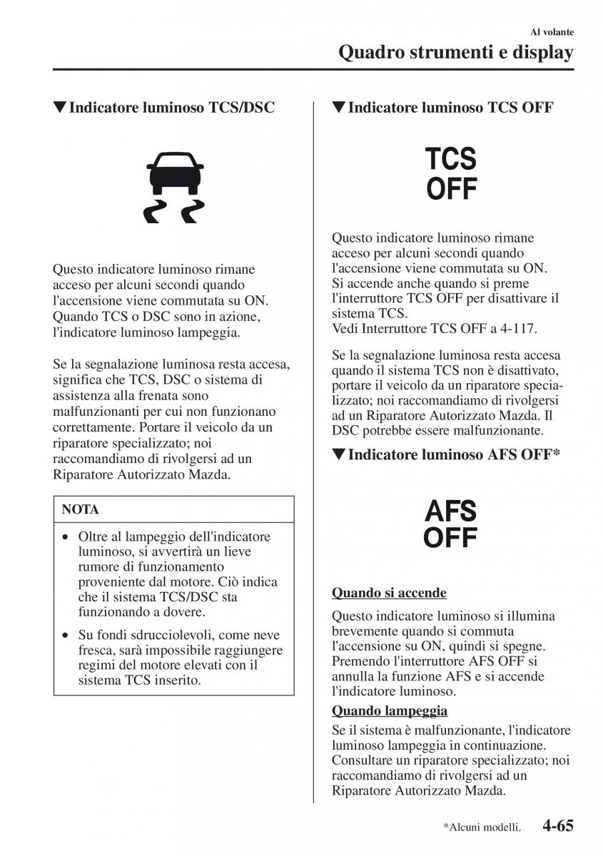 Mazda CX 5 manuale del proprietario / page 202