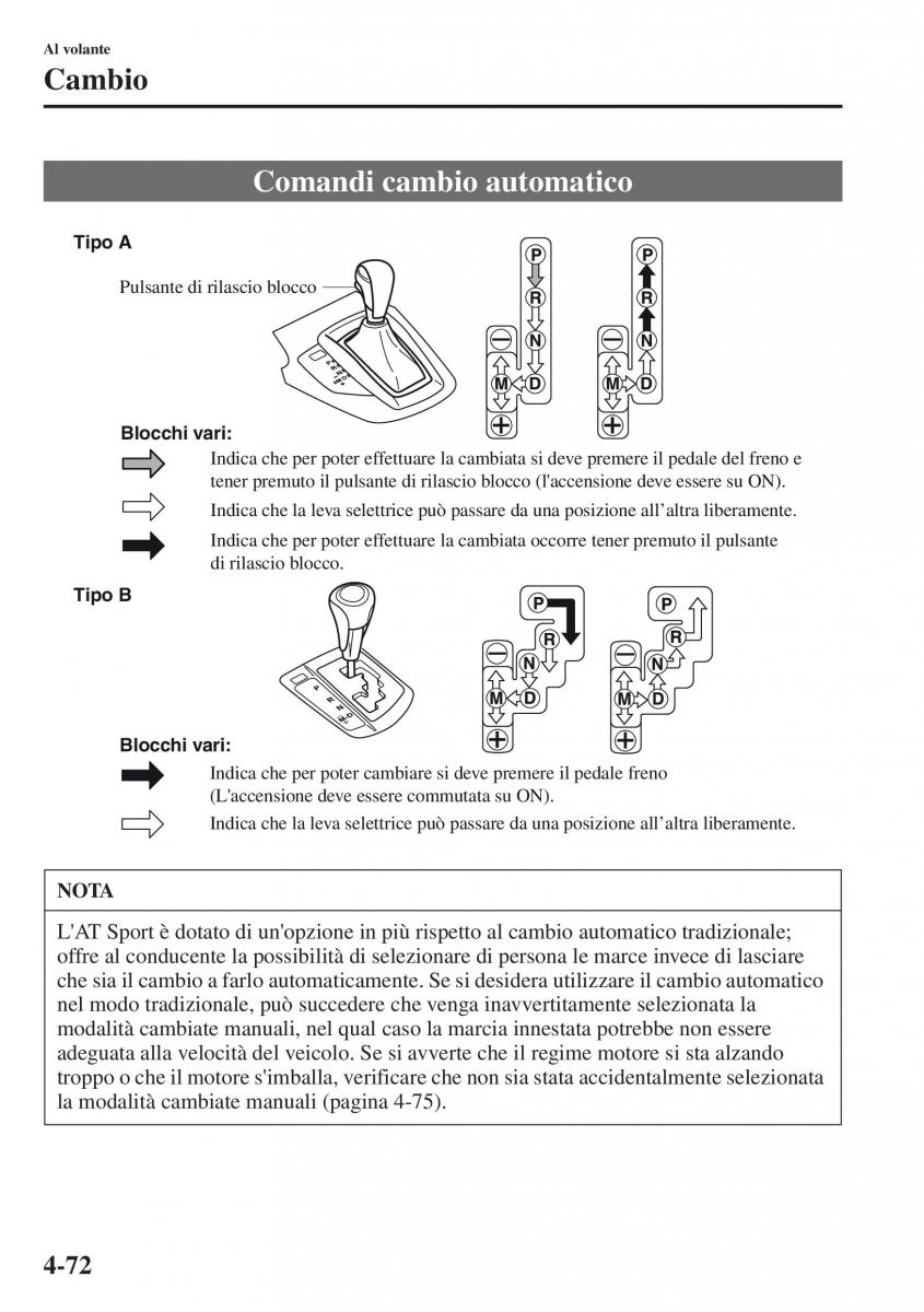 Mazda CX 5 manuale del proprietario / page 209