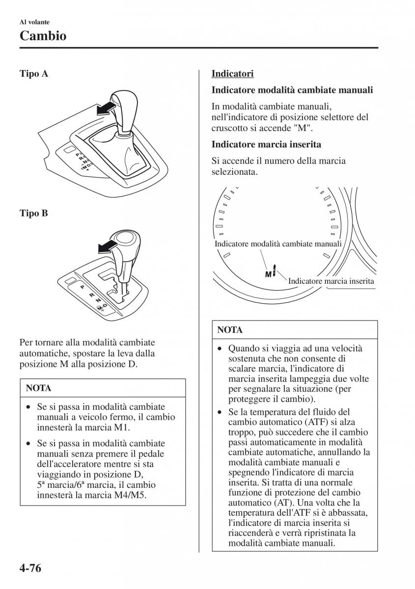 Mazda CX 5 manuale del proprietario / page 213