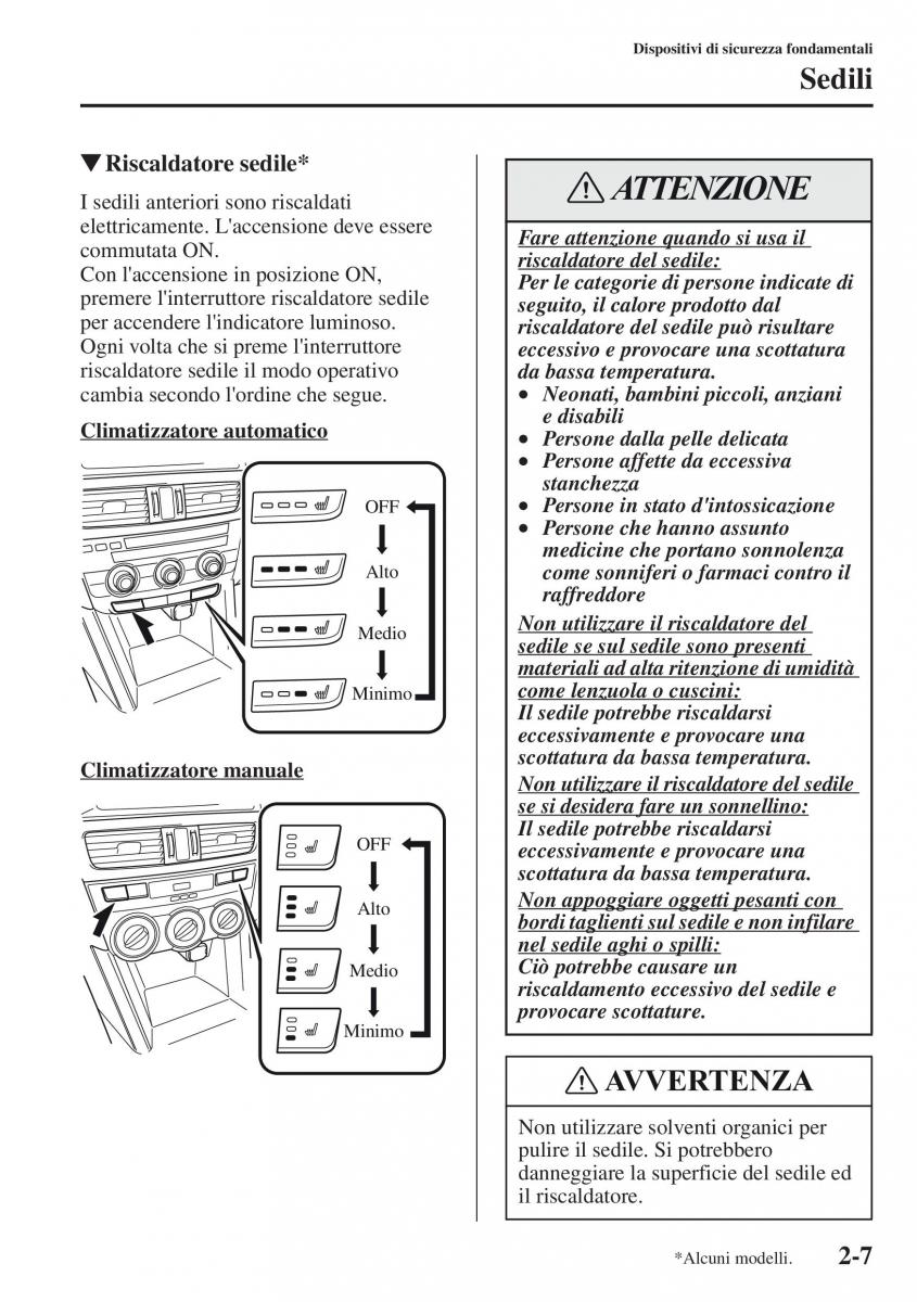 Mazda CX 5 manuale del proprietario / page 22