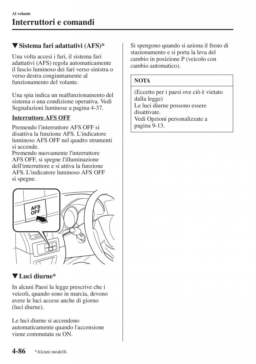 Mazda CX 5 manuale del proprietario / page 223