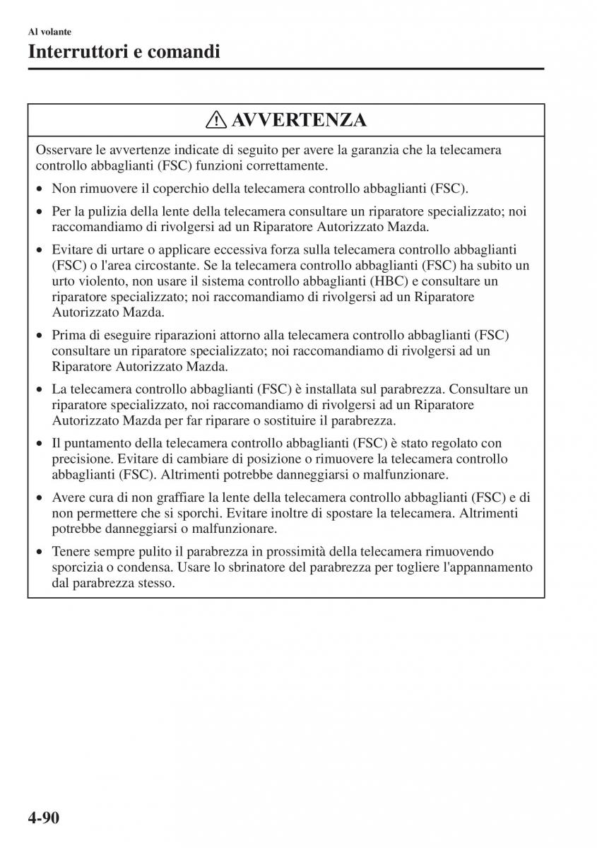 Mazda CX 5 manuale del proprietario / page 227