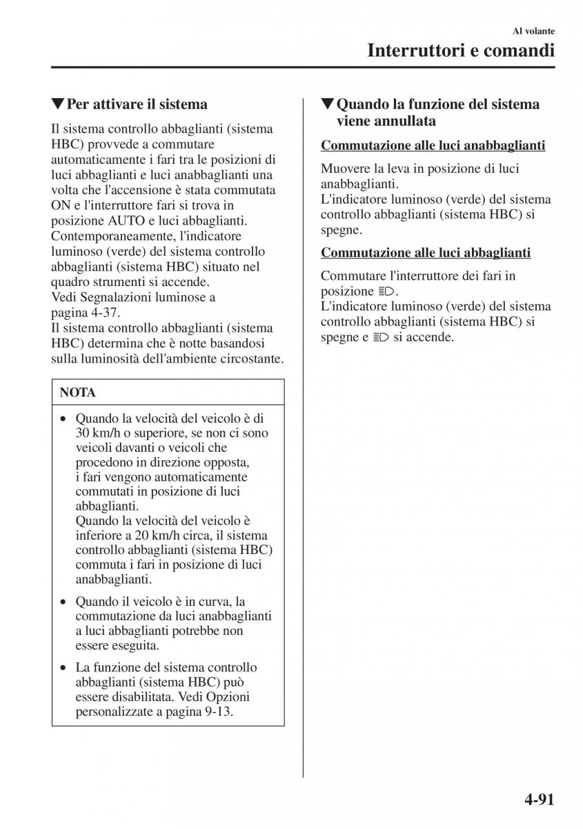 Mazda CX 5 manuale del proprietario / page 228