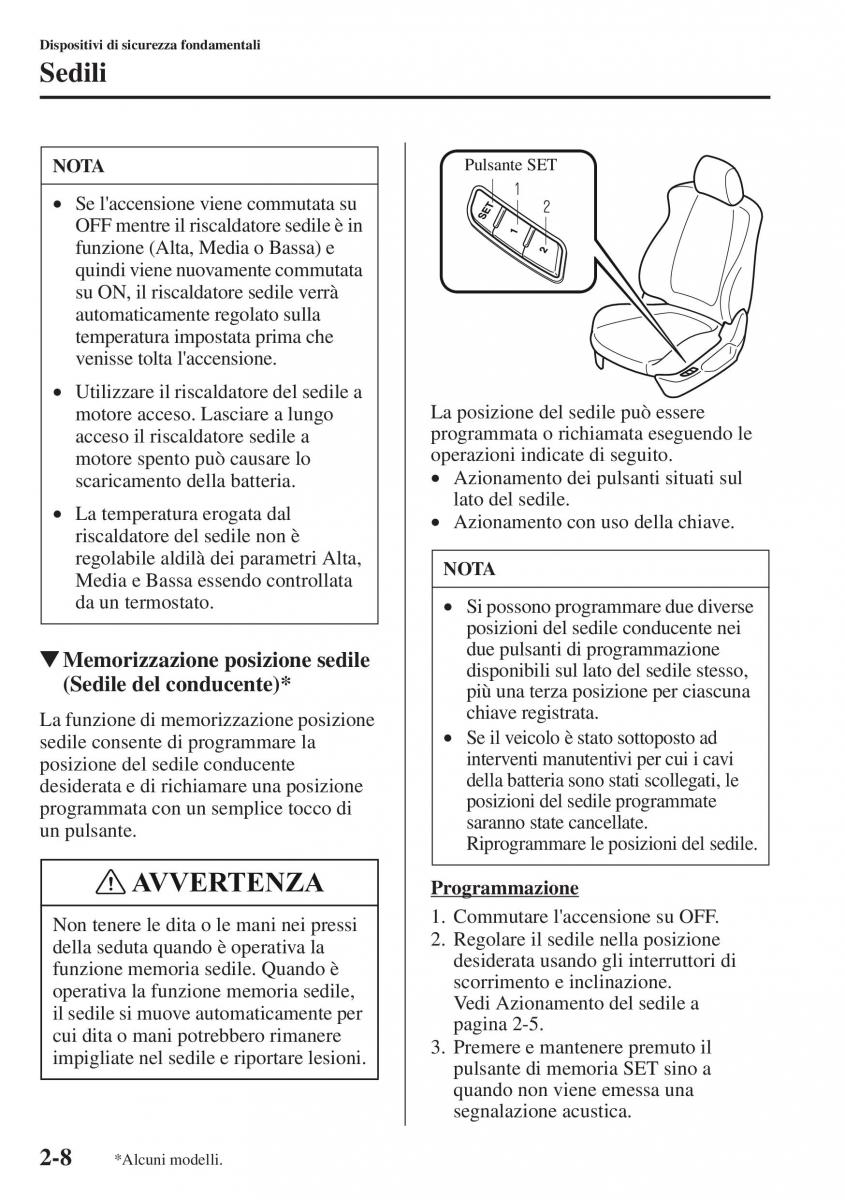 Mazda CX 5 manuale del proprietario / page 23