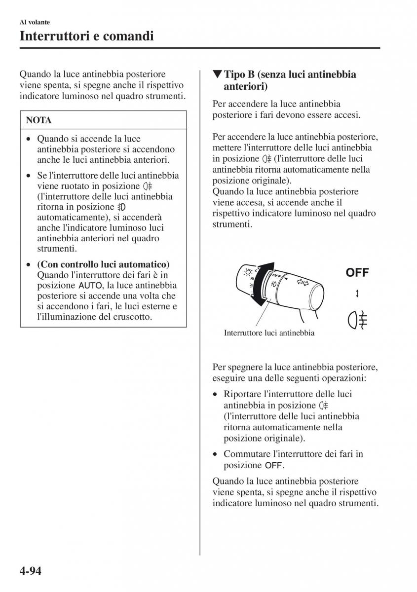 Mazda CX 5 manuale del proprietario / page 231