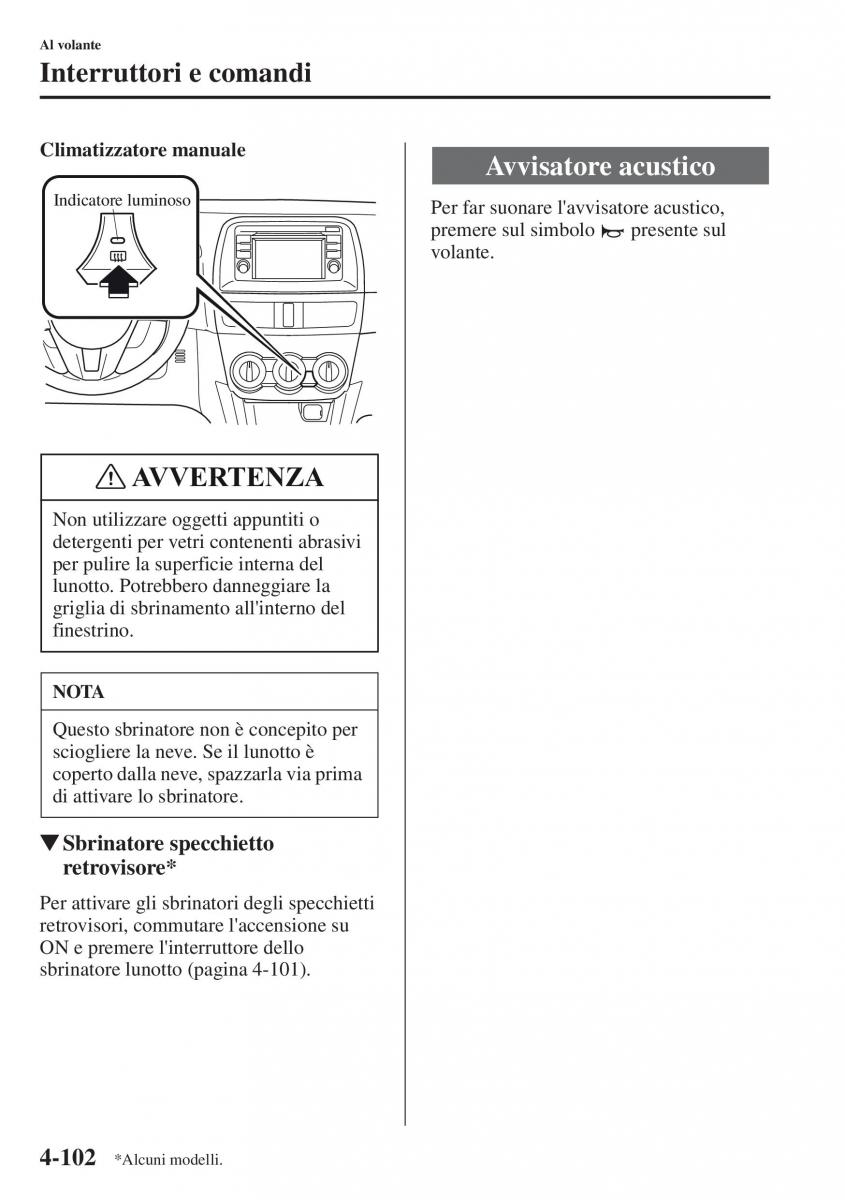 Mazda CX 5 manuale del proprietario / page 239