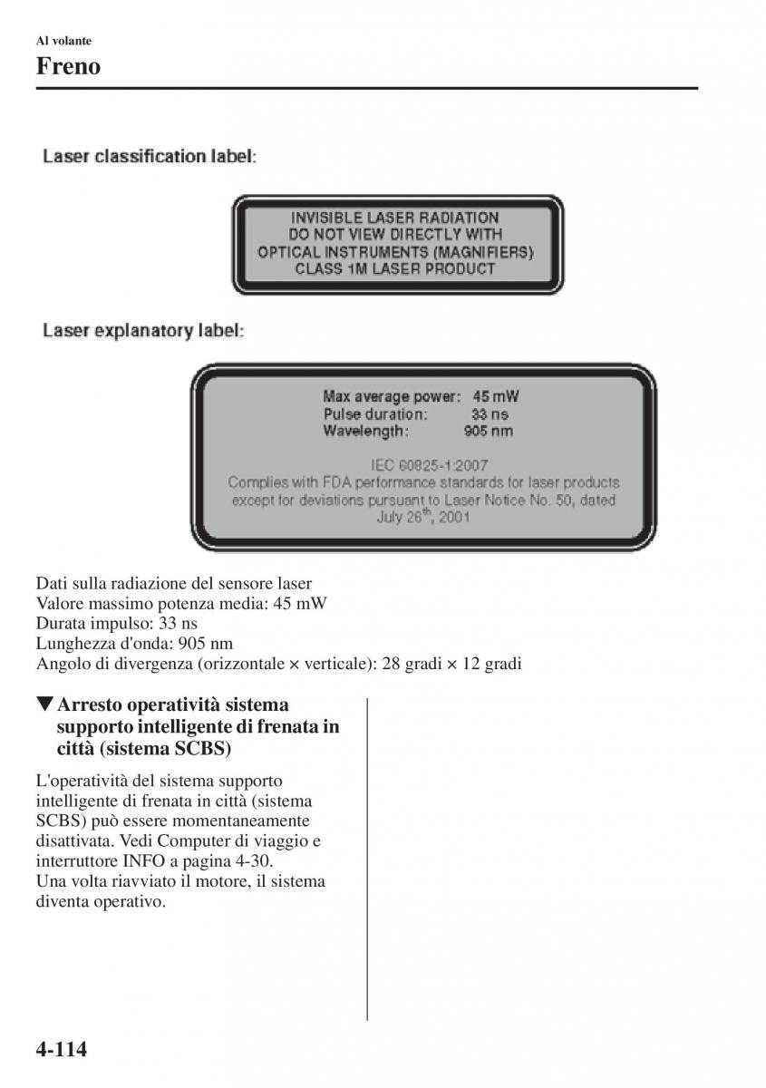 Mazda CX 5 manuale del proprietario / page 251