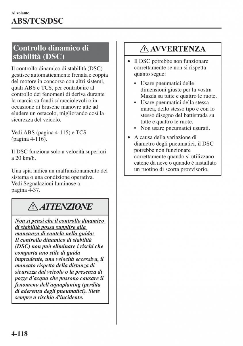 Mazda CX 5 manuale del proprietario / page 255