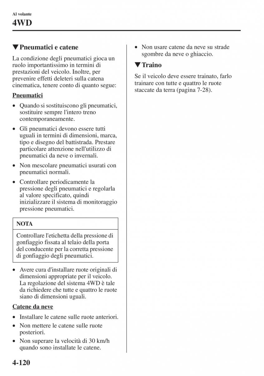 Mazda CX 5 manuale del proprietario / page 257