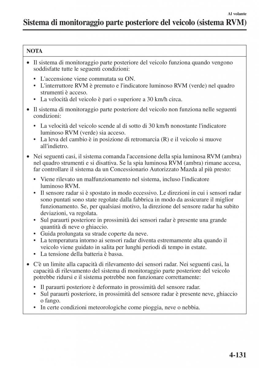 Mazda CX 5 manuale del proprietario / page 268