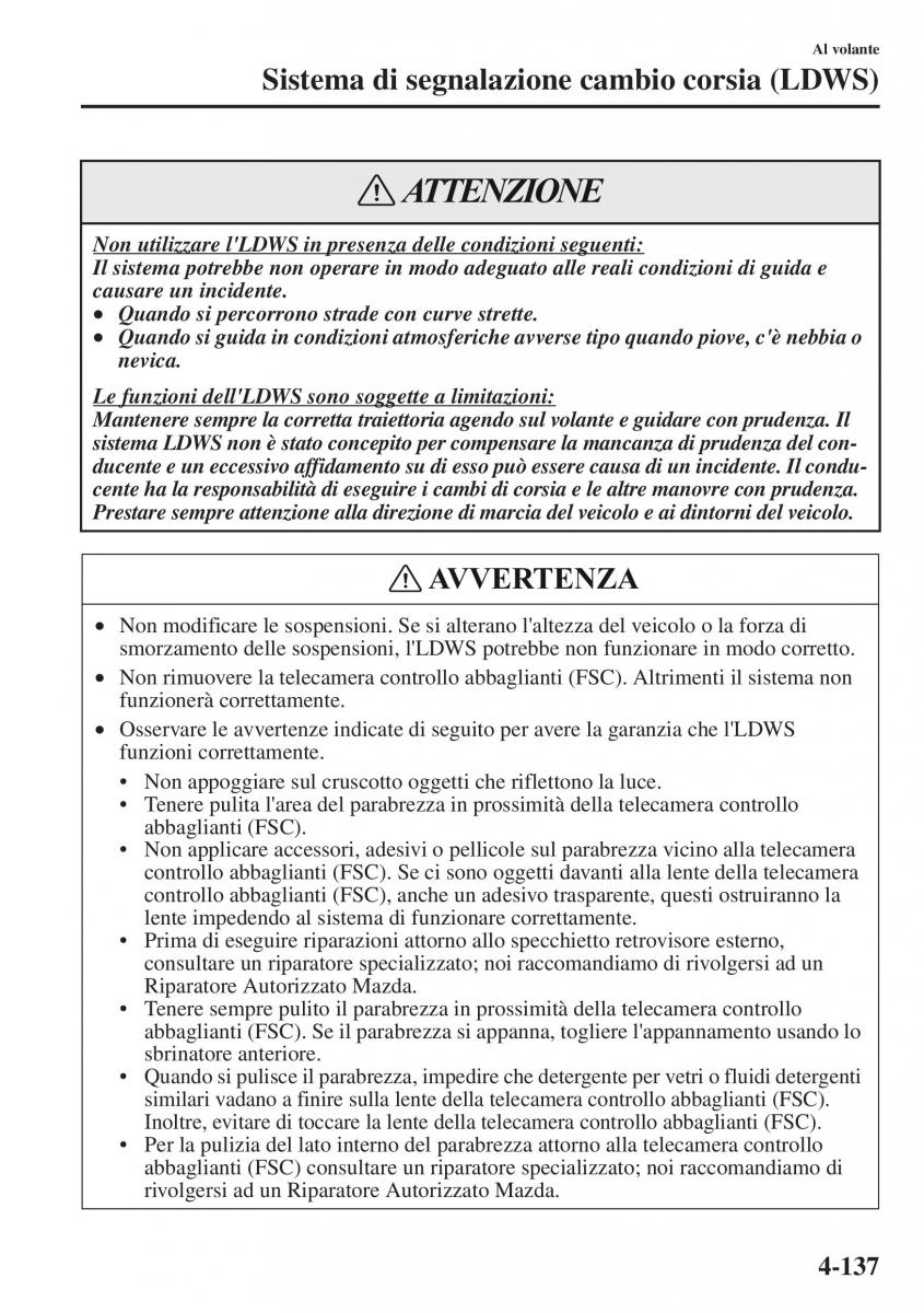 Mazda CX 5 manuale del proprietario / page 274