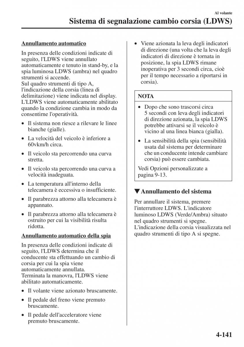 Mazda CX 5 manuale del proprietario / page 278