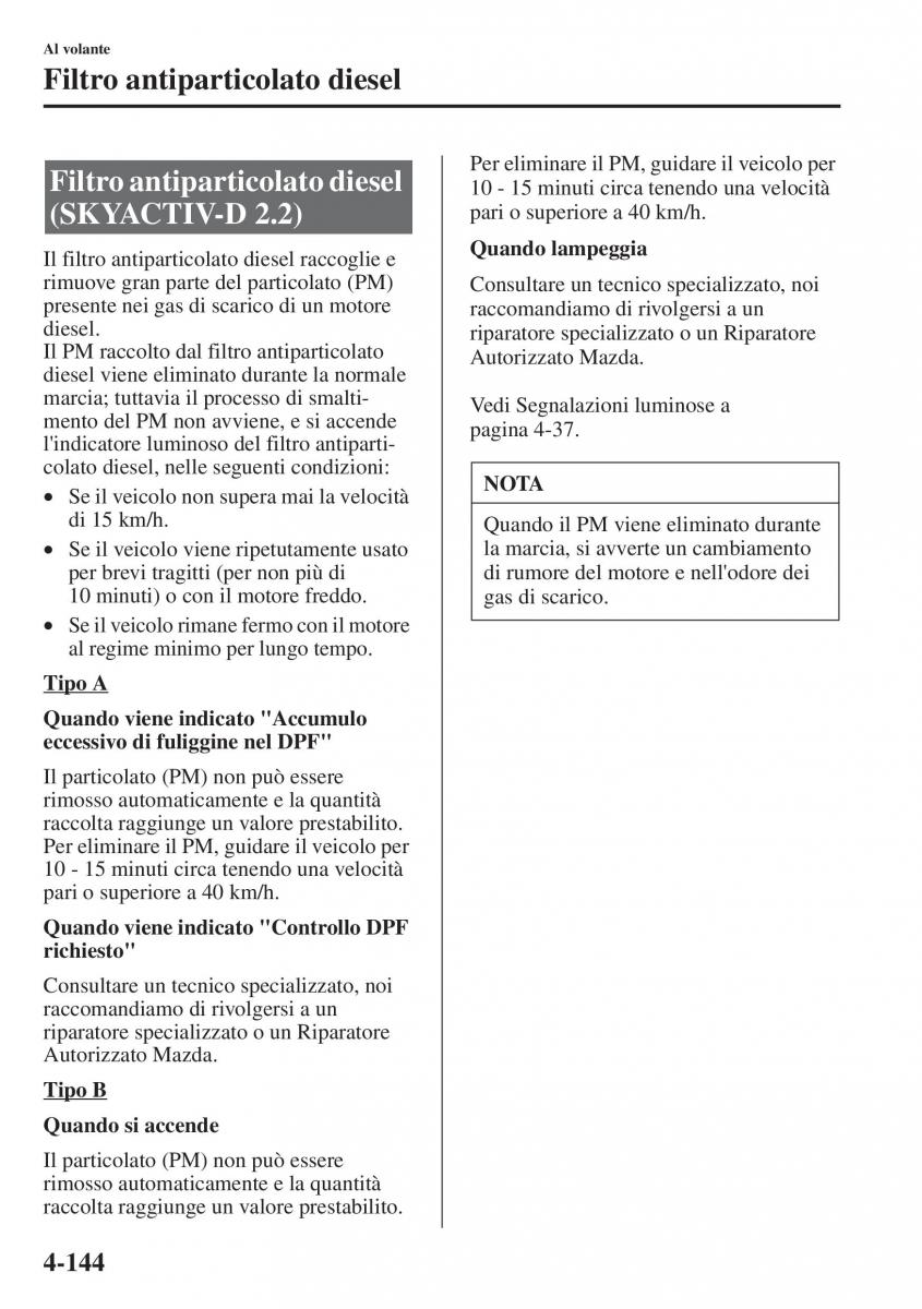 Mazda CX 5 manuale del proprietario / page 281