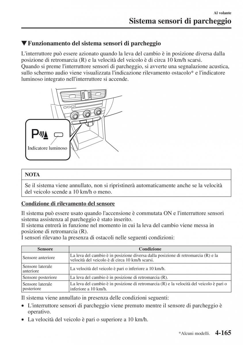 Mazda CX 5 manuale del proprietario / page 302