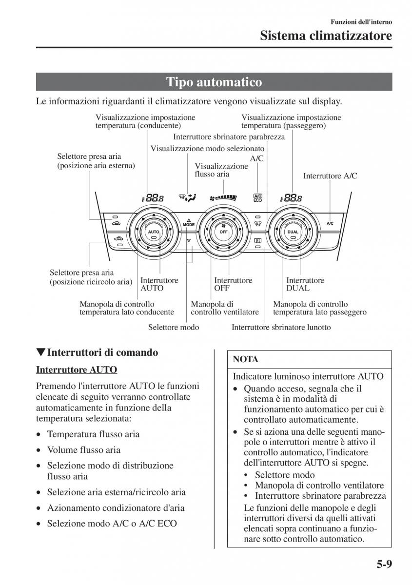 Mazda CX 5 manuale del proprietario / page 316