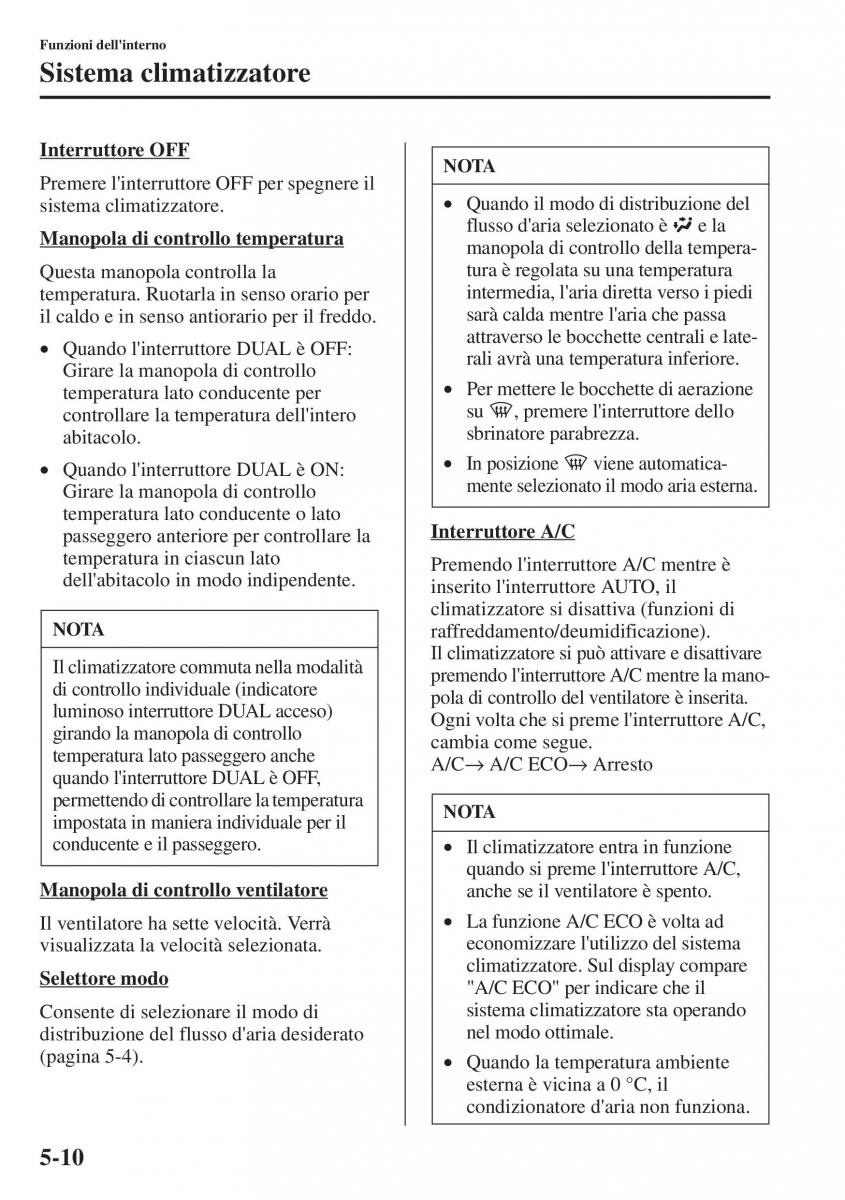 Mazda CX 5 manuale del proprietario / page 317