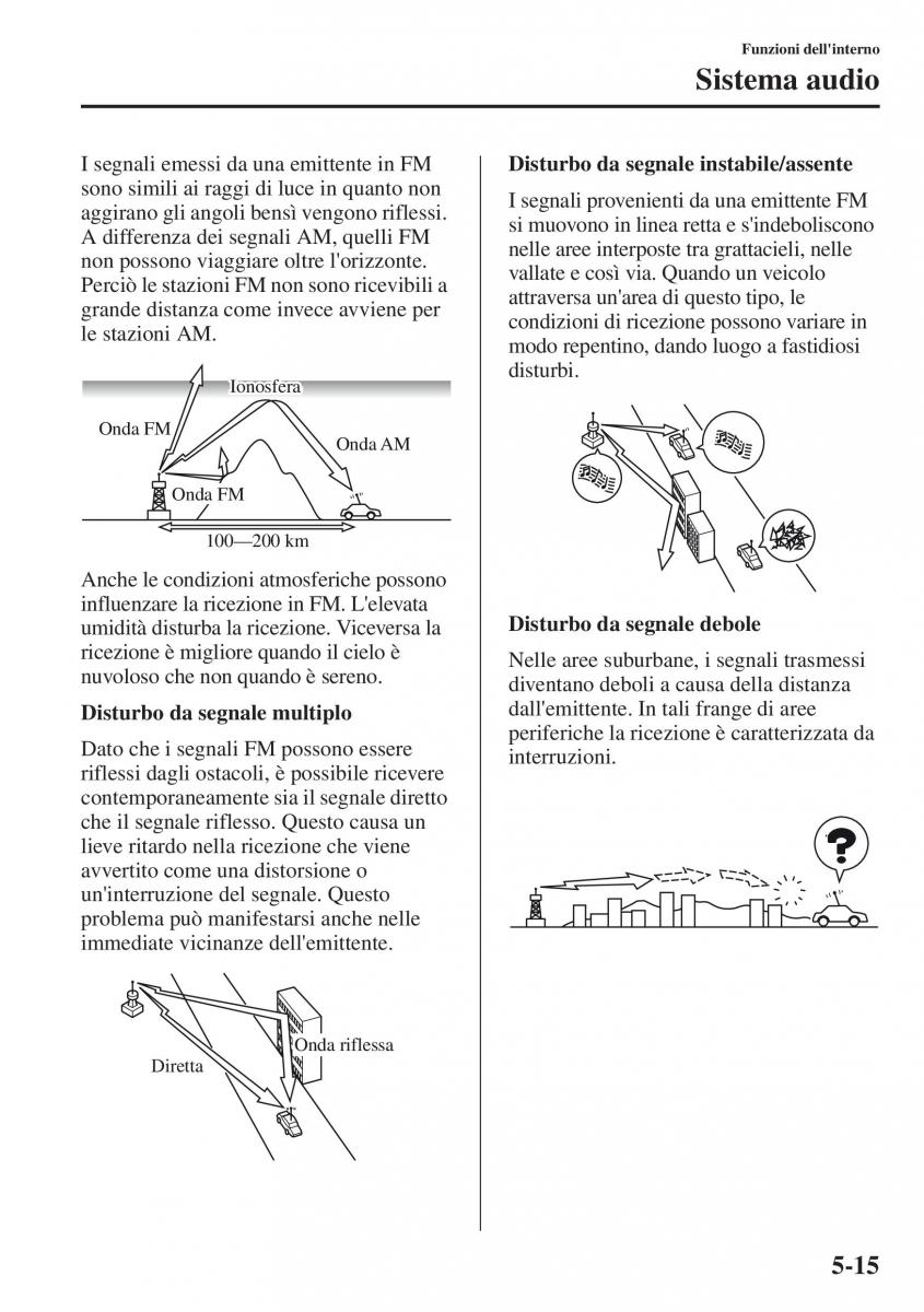 Mazda CX 5 manuale del proprietario / page 322