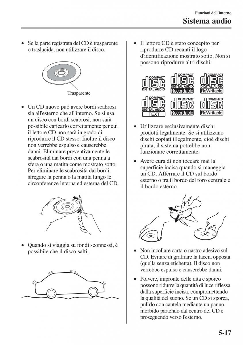 Mazda CX 5 manuale del proprietario / page 324