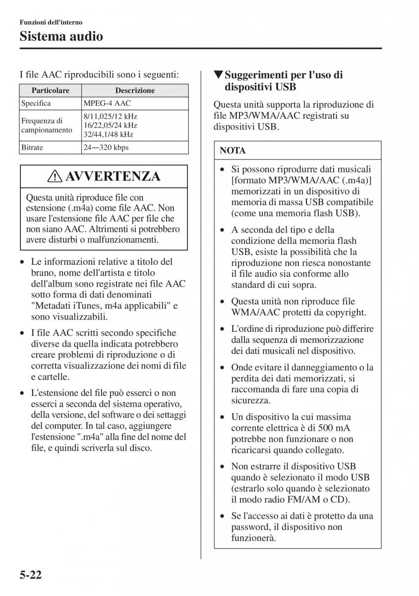 Mazda CX 5 manuale del proprietario / page 329