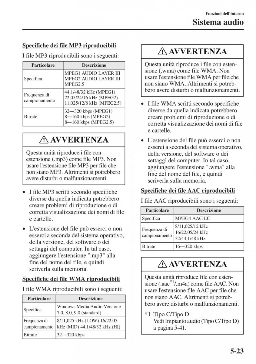 Mazda CX 5 manuale del proprietario / page 330