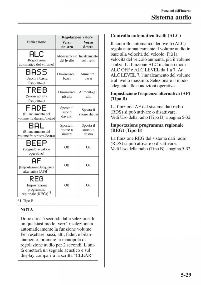 Mazda CX 5 manuale del proprietario / page 336