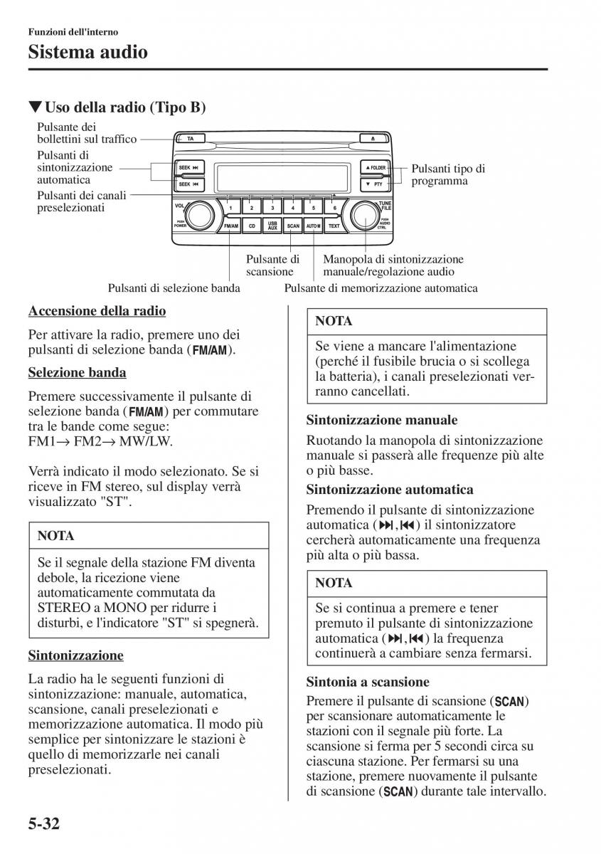 Mazda CX 5 manuale del proprietario / page 339