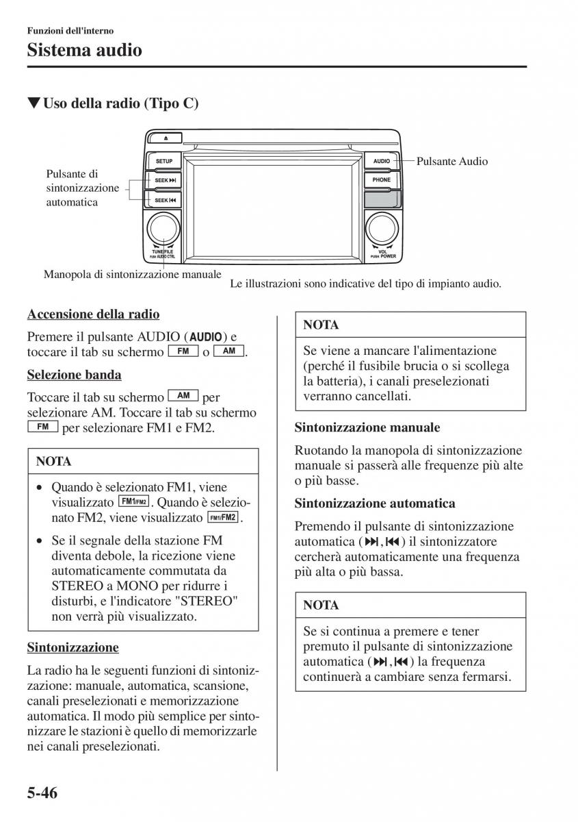 Mazda CX 5 manuale del proprietario / page 353