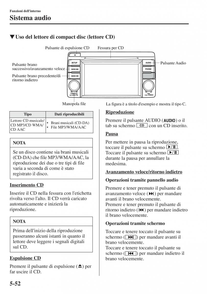 Mazda CX 5 manuale del proprietario / page 359