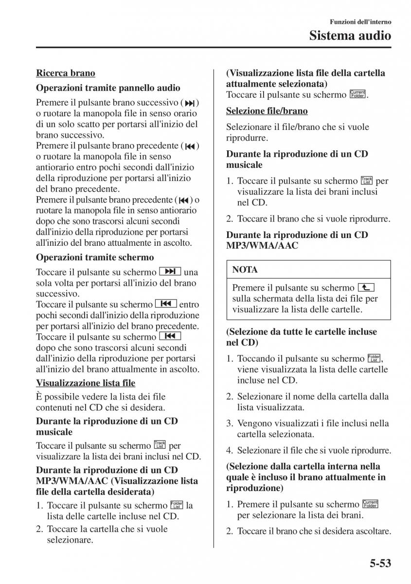 Mazda CX 5 manuale del proprietario / page 360