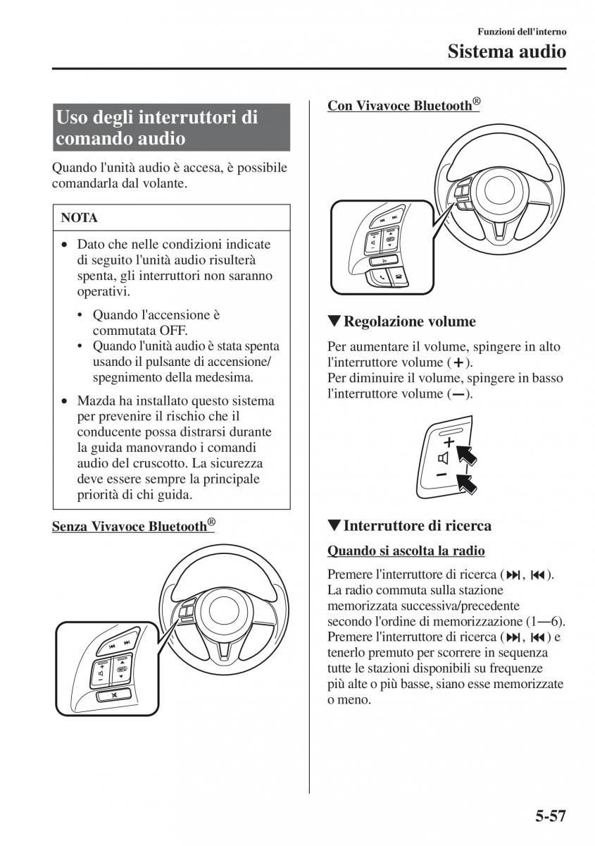 Mazda CX 5 manuale del proprietario / page 364