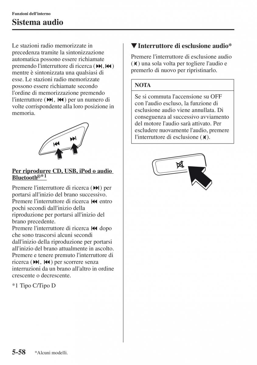 Mazda CX 5 manuale del proprietario / page 365