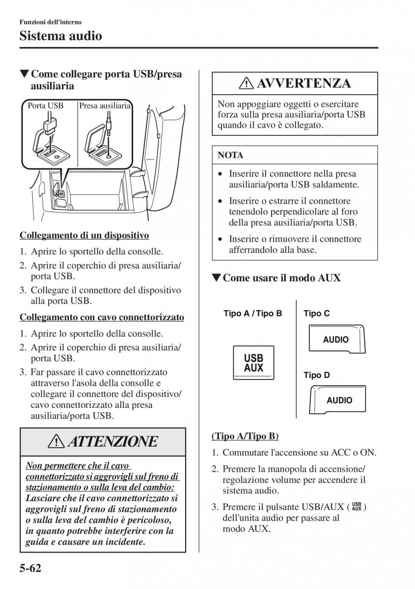 Mazda CX 5 manuale del proprietario / page 369