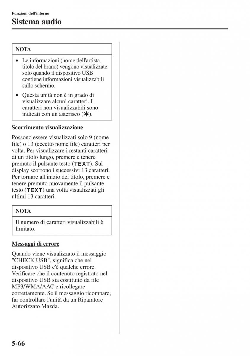 Mazda CX 5 manuale del proprietario / page 373