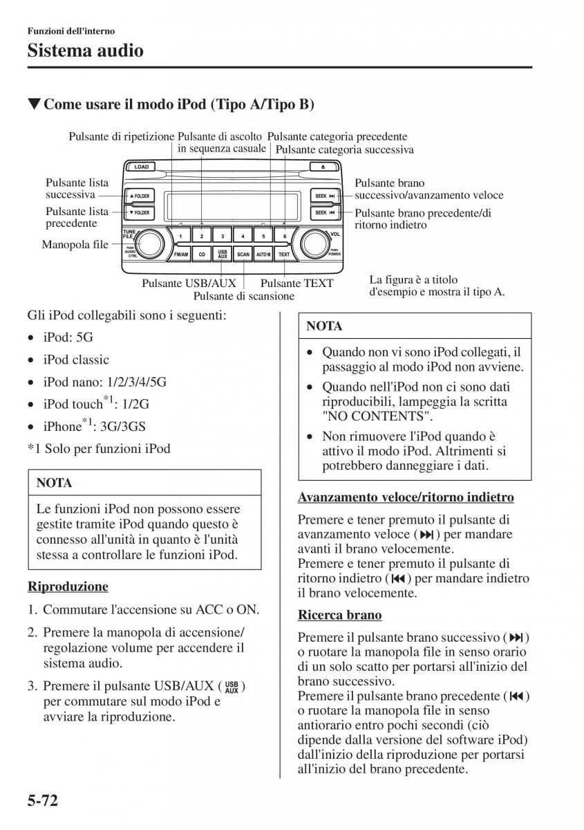 Mazda CX 5 manuale del proprietario / page 379