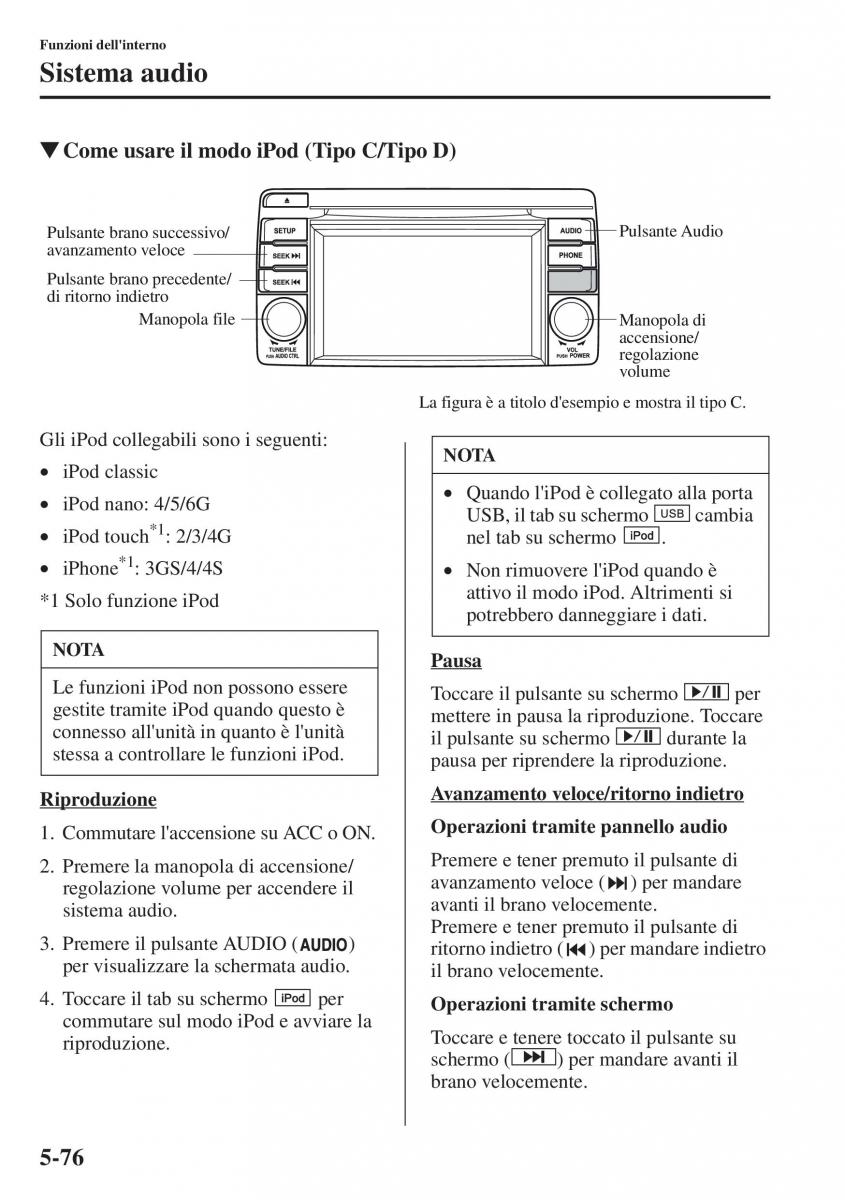 Mazda CX 5 manuale del proprietario / page 383