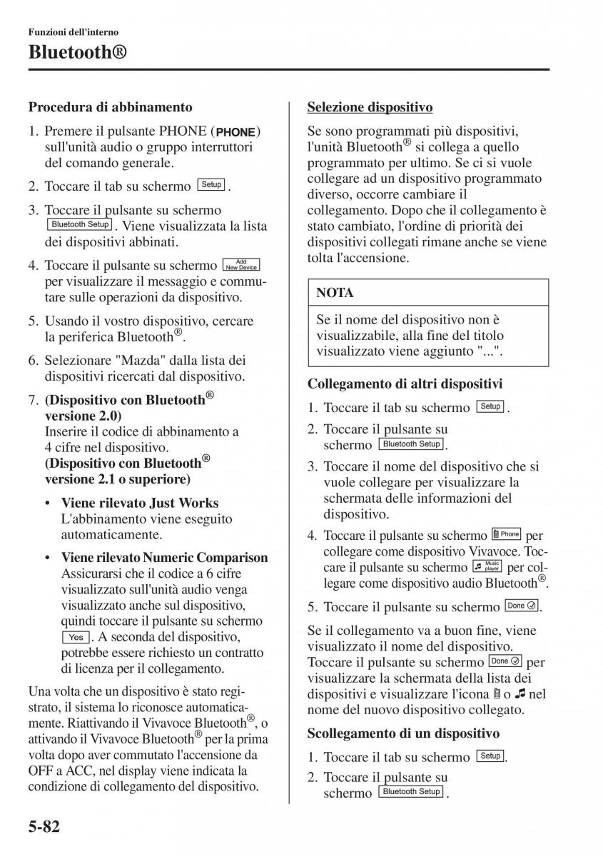 Mazda CX 5 manuale del proprietario / page 389