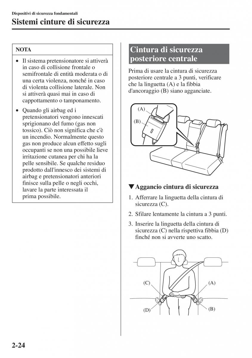 Mazda CX 5 manuale del proprietario / page 39