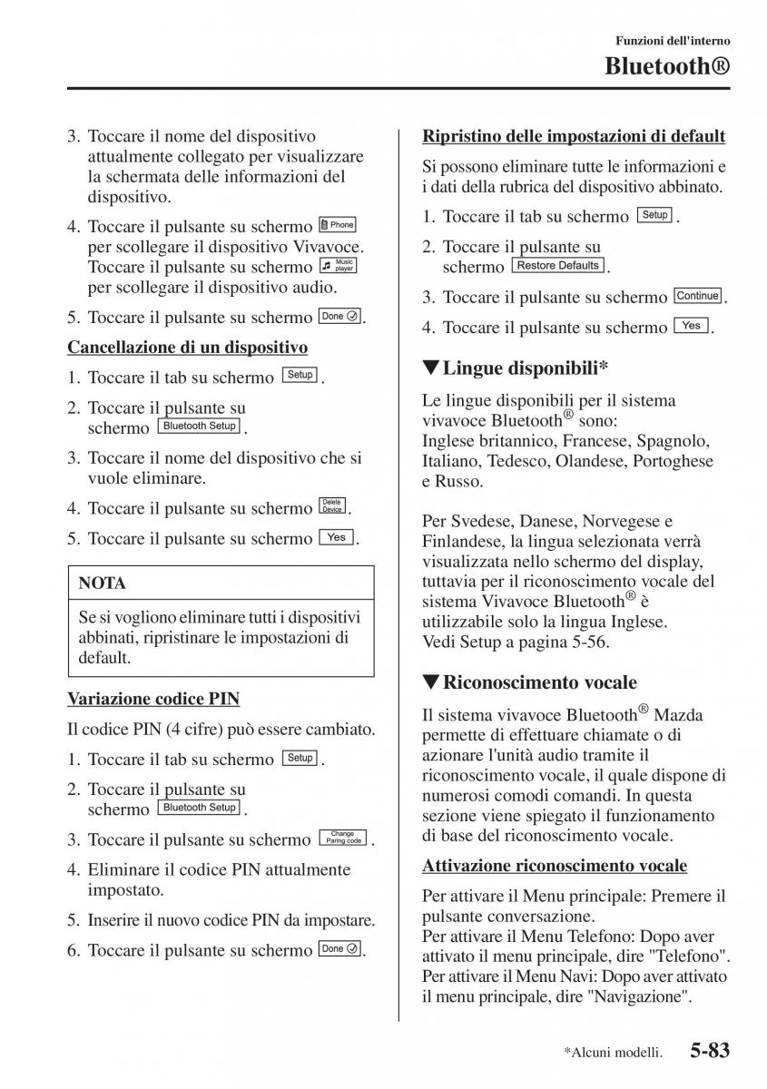 Mazda CX 5 manuale del proprietario / page 390