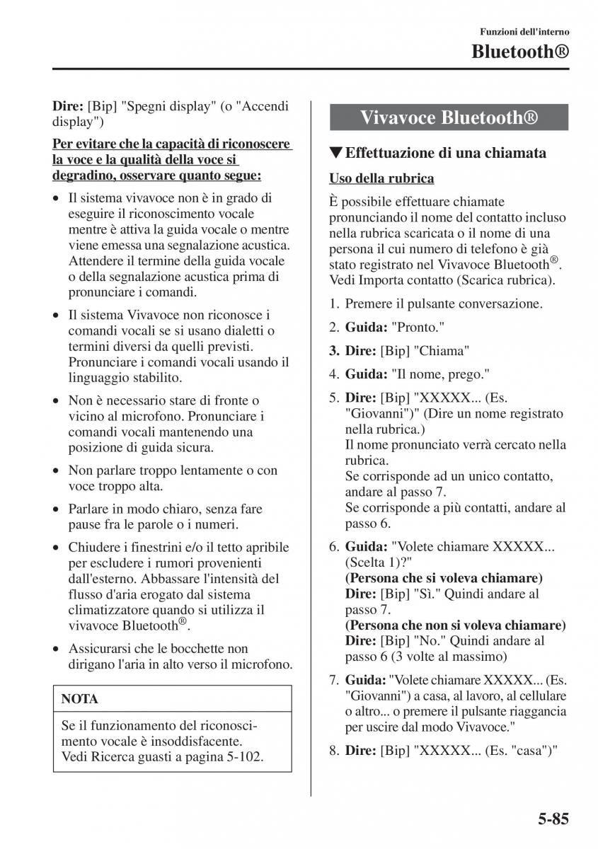 Mazda CX 5 manuale del proprietario / page 392