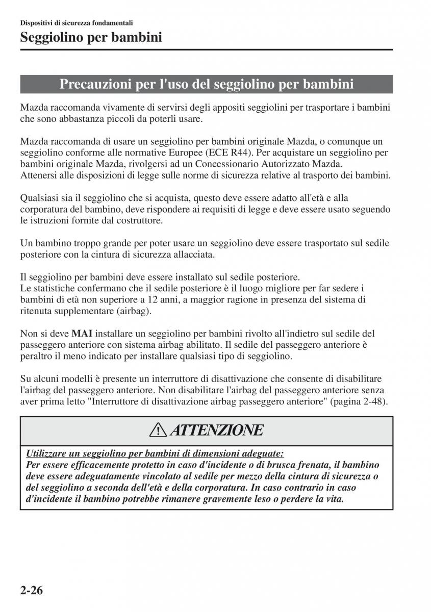 Mazda CX 5 manuale del proprietario / page 41