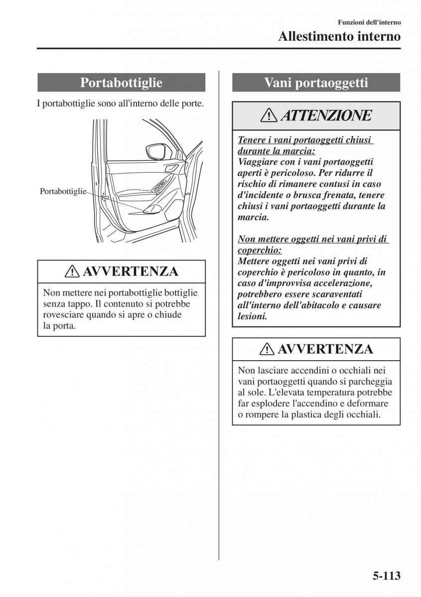 Mazda CX 5 manuale del proprietario / page 420