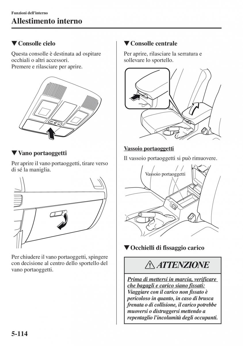 Mazda CX 5 manuale del proprietario / page 421