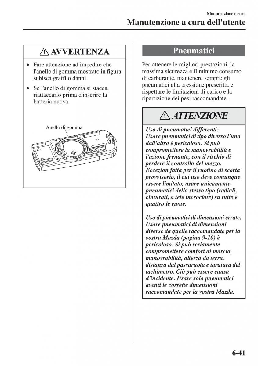 Mazda CX 5 manuale del proprietario / page 466