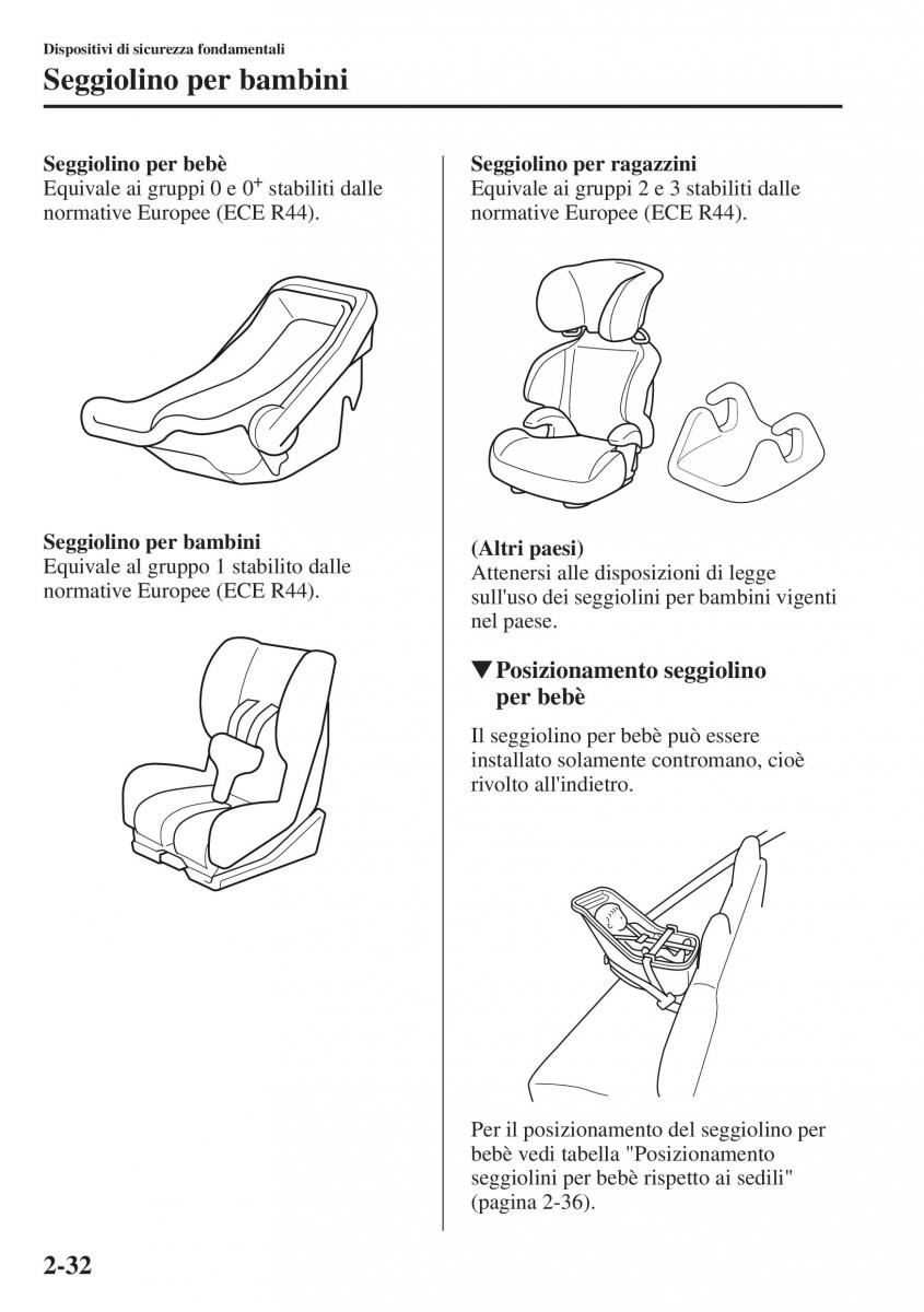 Mazda CX 5 manuale del proprietario / page 47